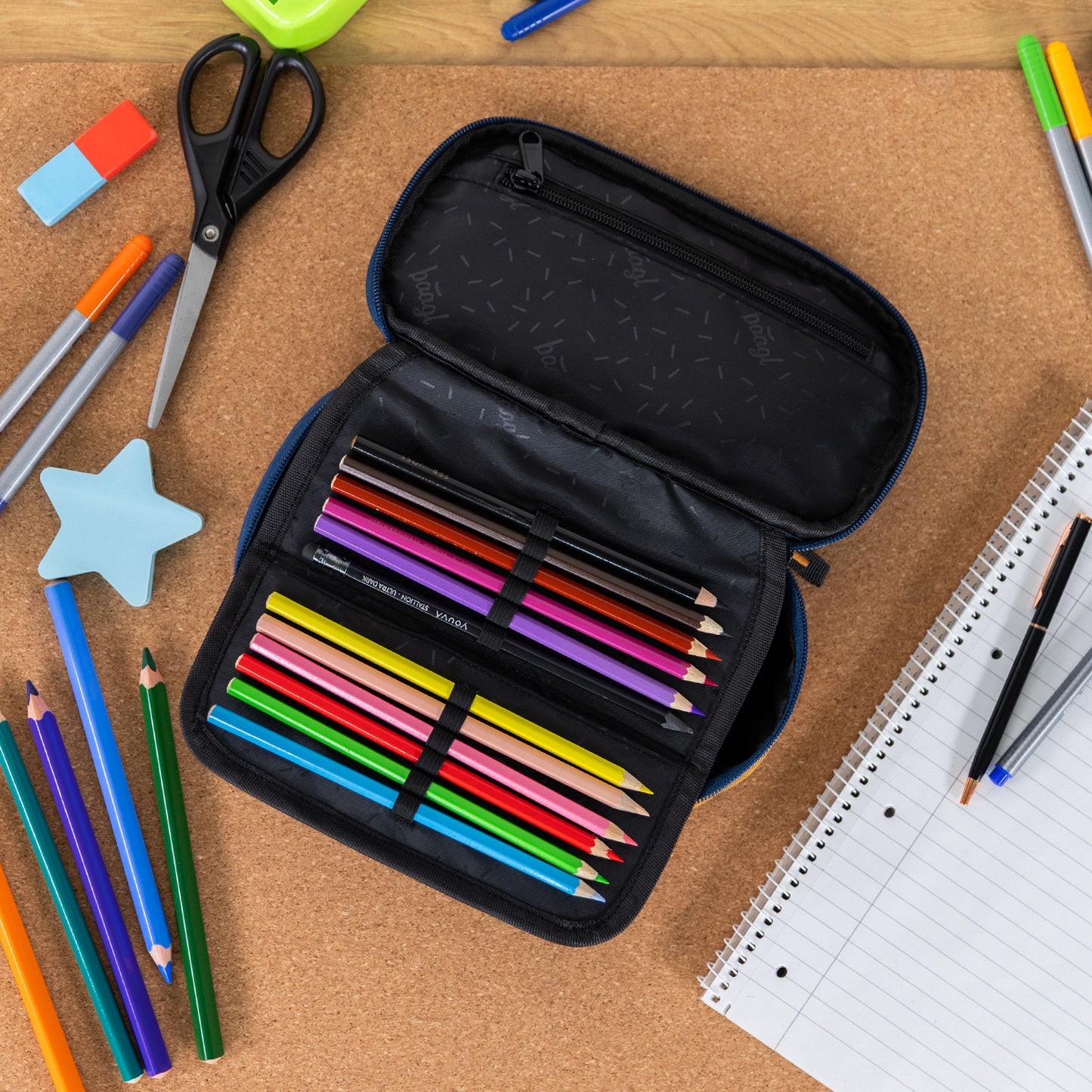 Federmäppchen Etui Duo