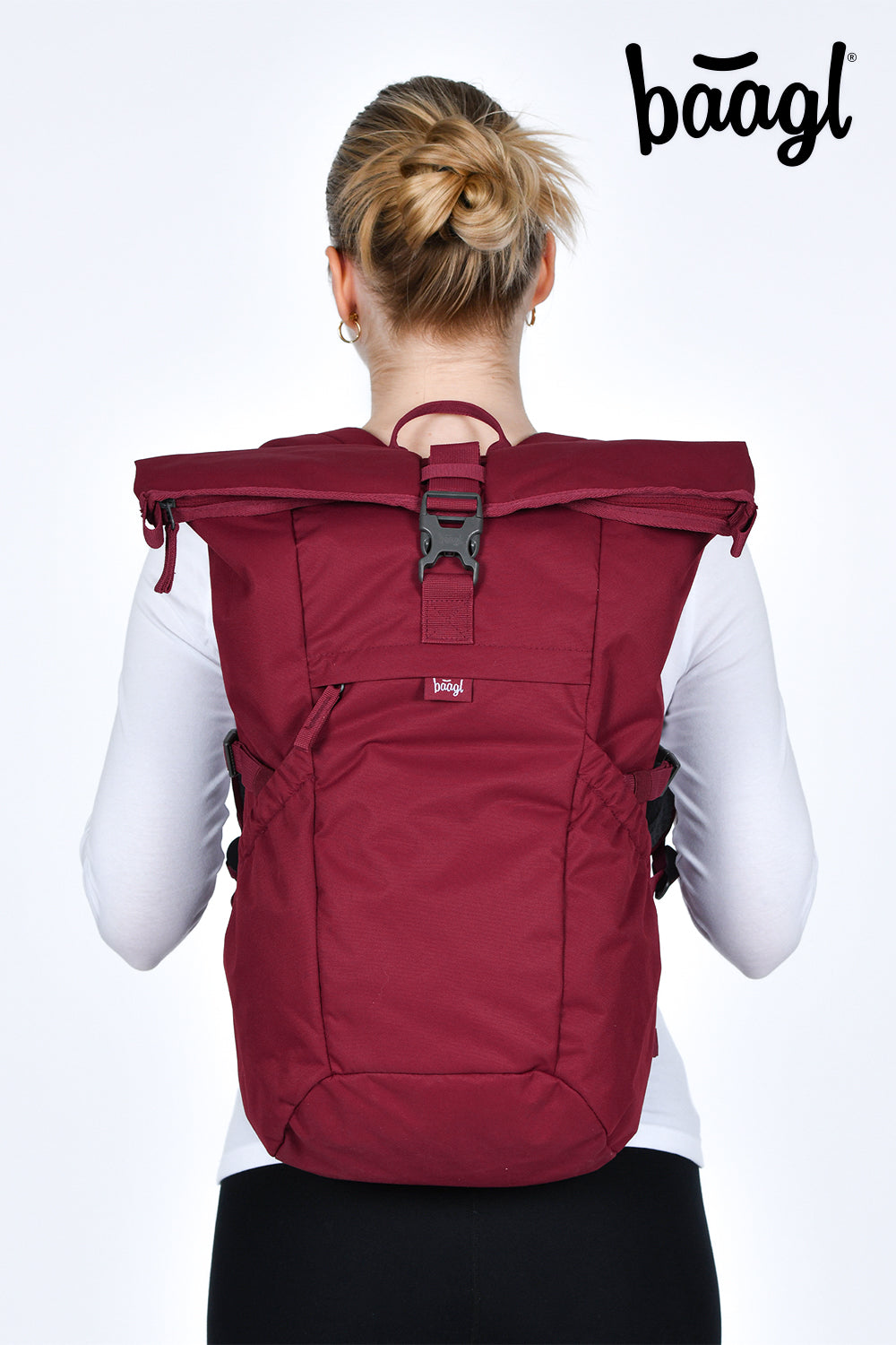 Rucksack Roll Burgundy