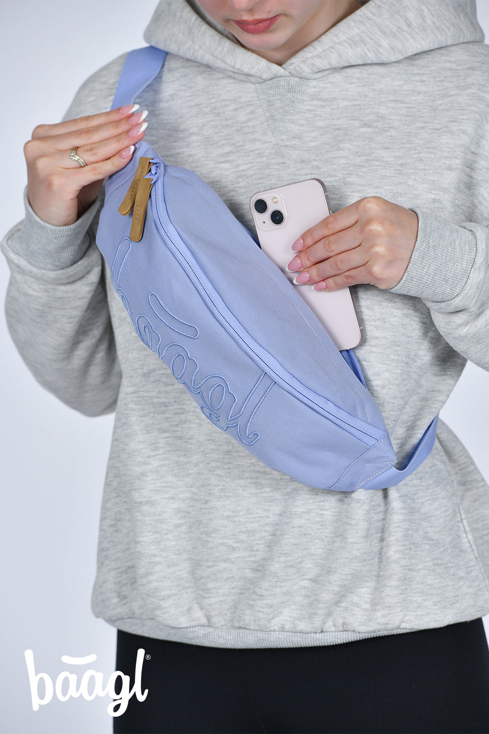 Bauchtasche Snap Lilac