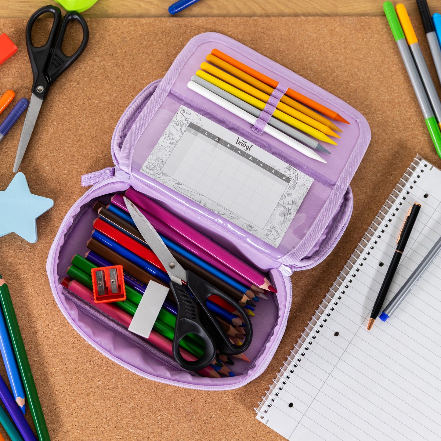 Federmäppchen Etui Levander