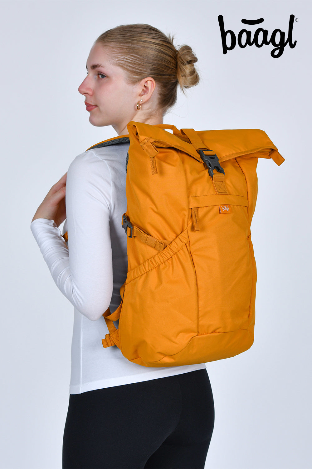 Rucksack Roll Gelb