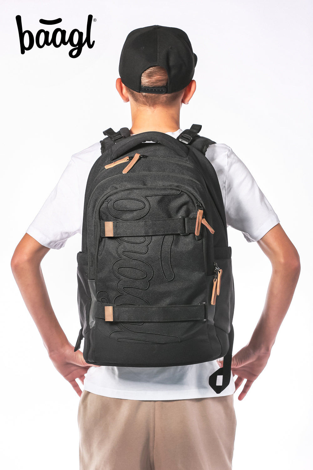 Skate max Darkness Rucksack-Set 3tlg: Rucksack, Federmäppchen, Sportbeutel