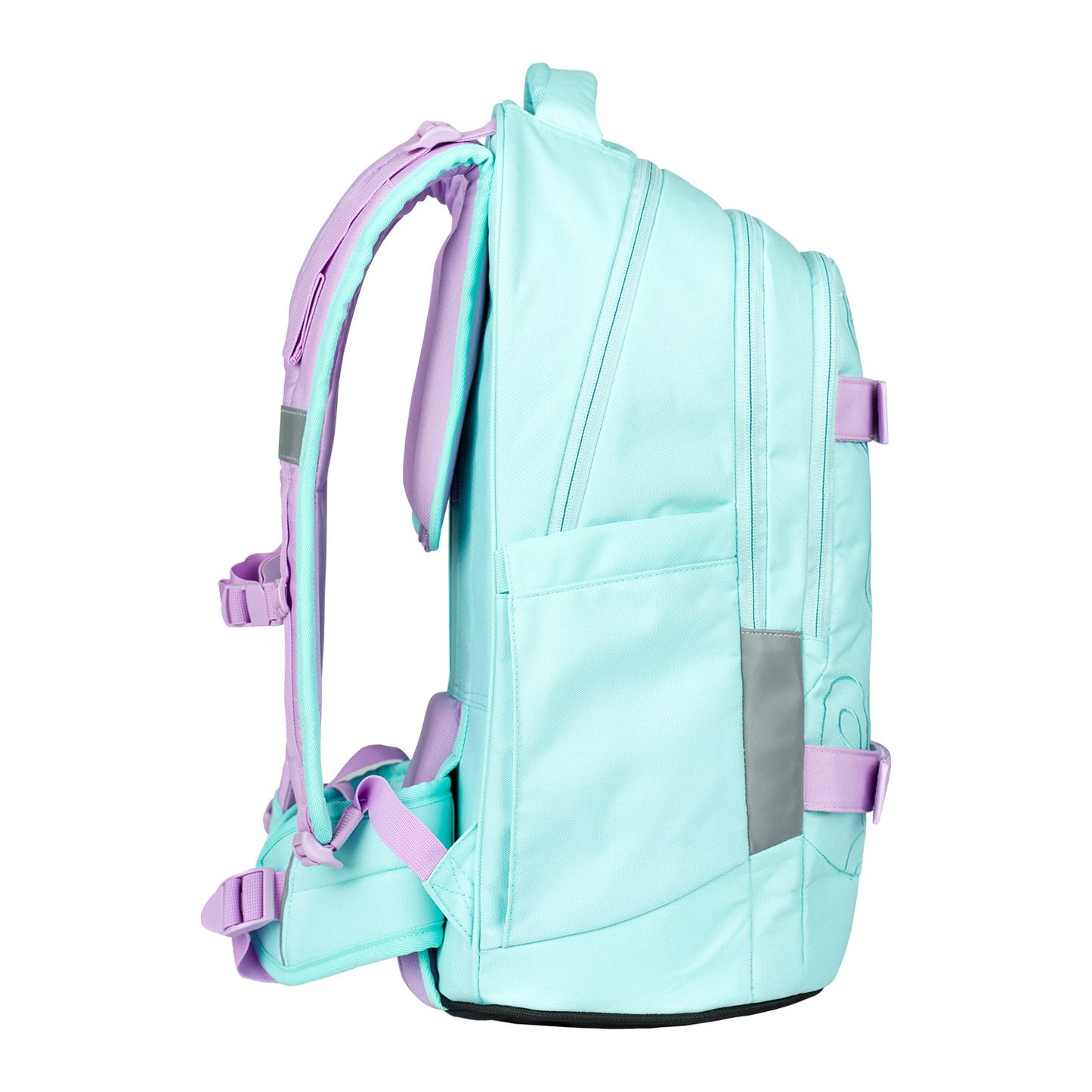 Skate max Sweet Rucksack-Set 5tlg: Rucksack, Federmäppchen, Turnbeutel, Sporttasche, Bauchtasche