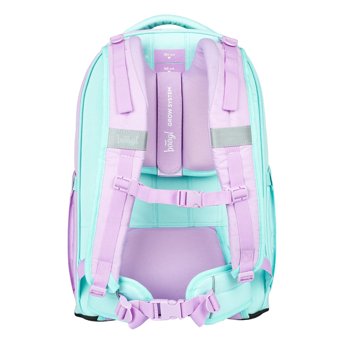 Skate max Sweet Rucksack-Set 5tlg: Rucksack, Federmäppchen, Turnbeutel, Sporttasche, Bauchtasche