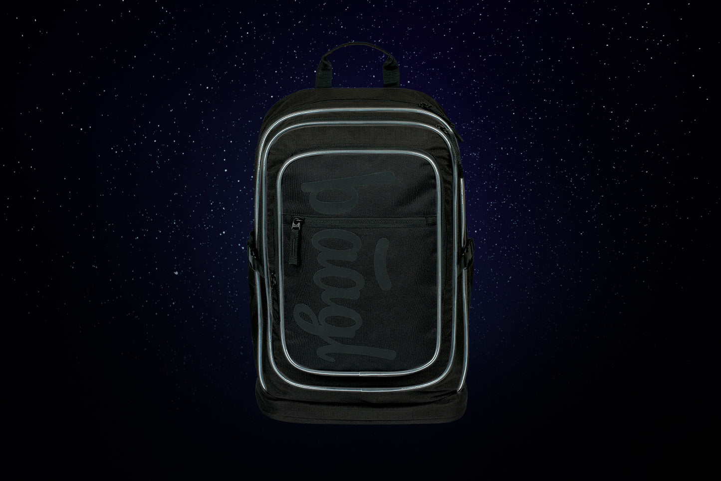 Cubic Uni schwarz Rucksack-Set 3tlg: Rucksack, Federmäppchen, Sportbeutel