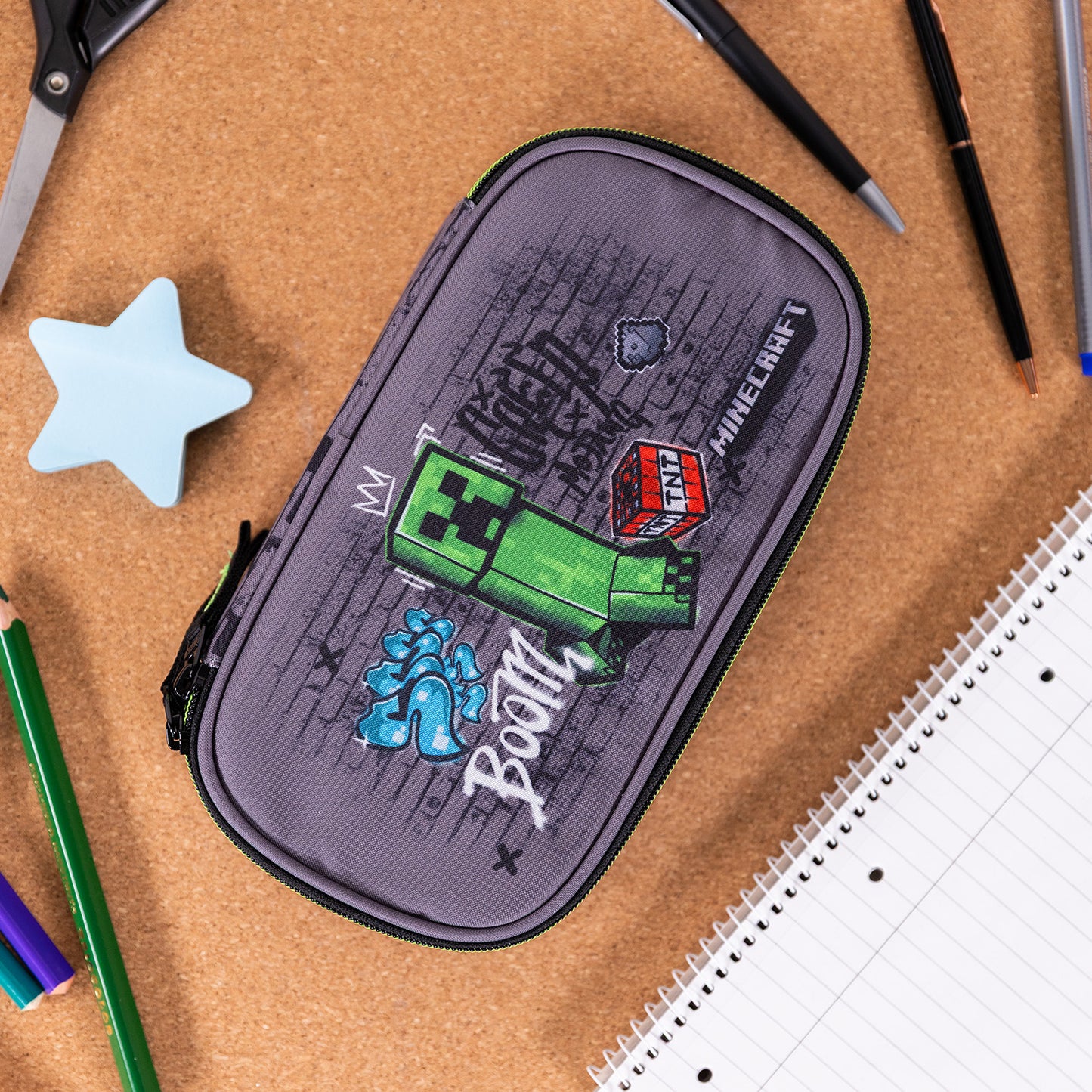 Federmäppchen Etui Minecraft TNT