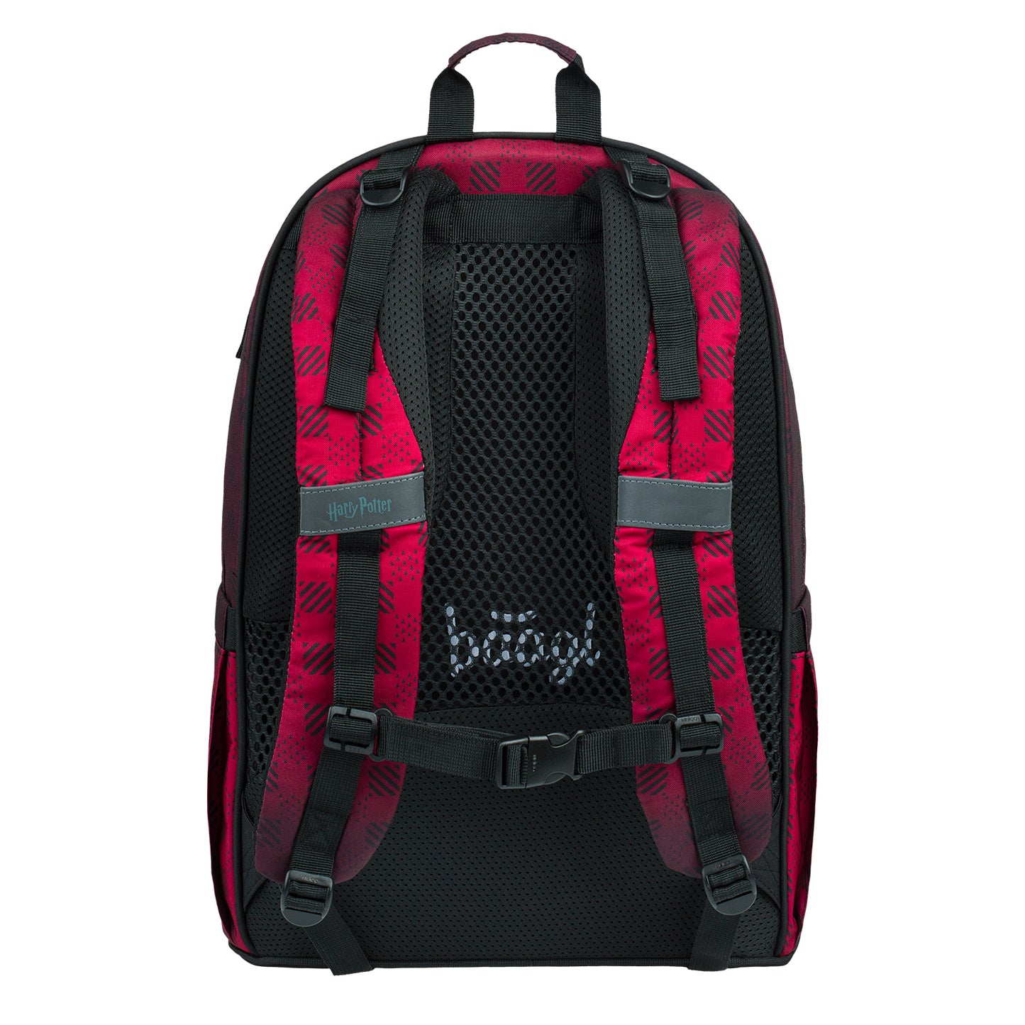 BAAGL Schulrucksack Skate Harry Potter Hogwarts Weinrot
