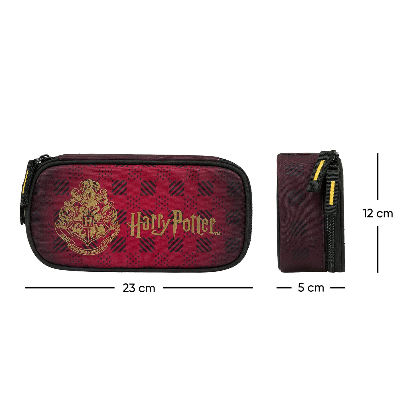 Federmäppchen Harry Potter Hogwarts Weinrot