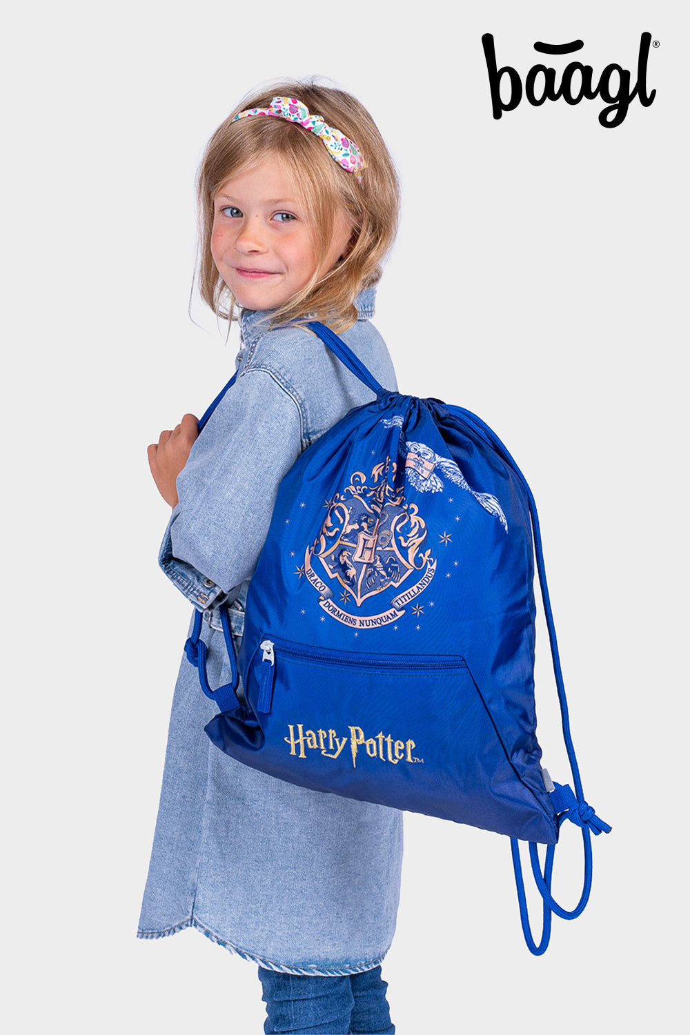 Turnbeutel mit Tasche Harry Potter Hogwarts Hedwig