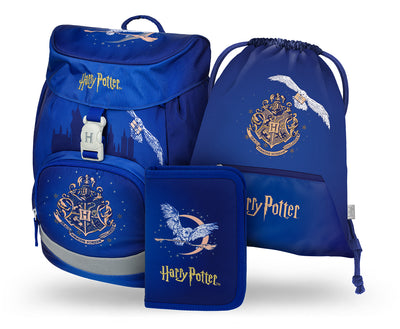 Airy Harry Potter Hogwarts Hedwig Rucksack-Set 3tlg: Rucksack, Federmäppchen, Turnbeutel
