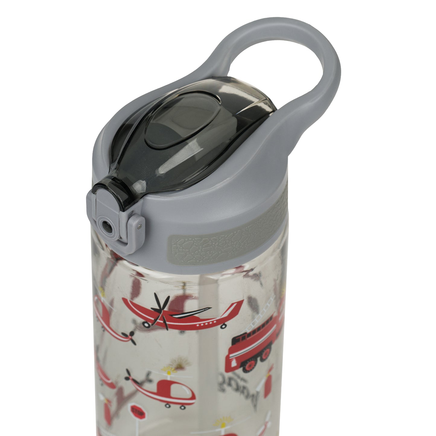 BAAGL Tritan Trinkflasche mit Strohhalm Lebensretter, 500 ml