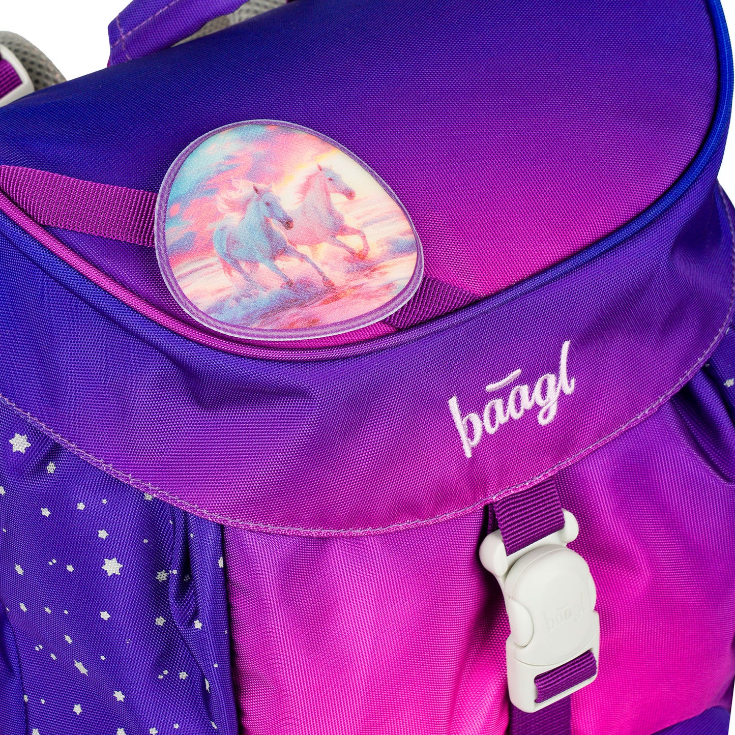 Schulrucksack Airy Pferde-Herz