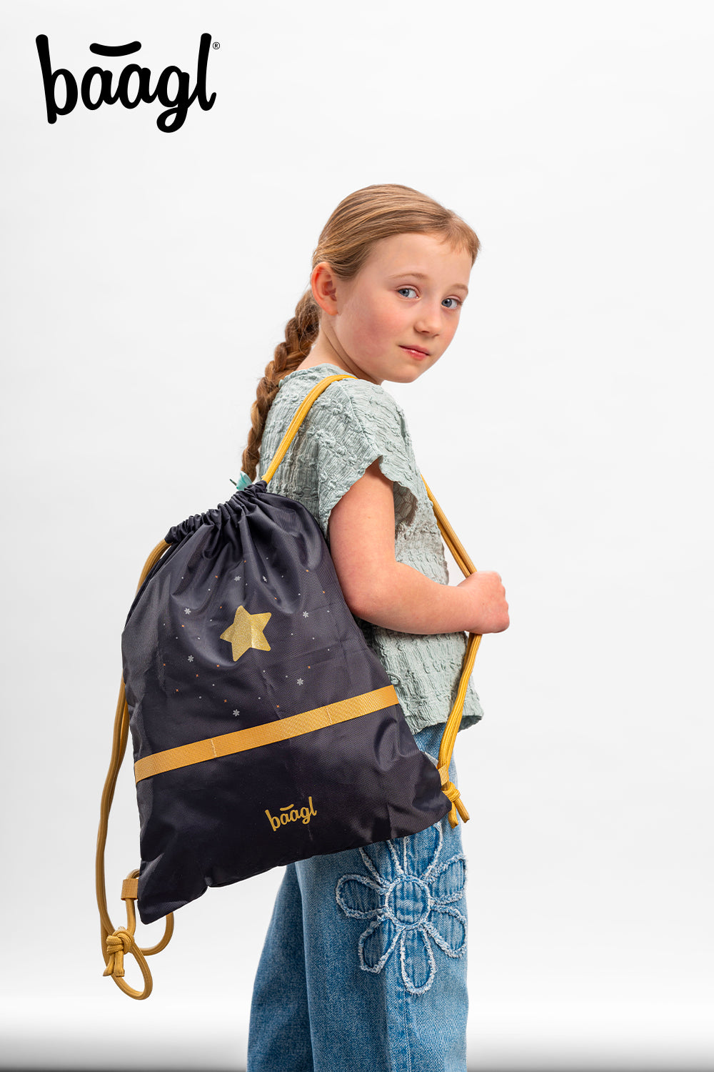 Turnbeutel Unicorn Gold