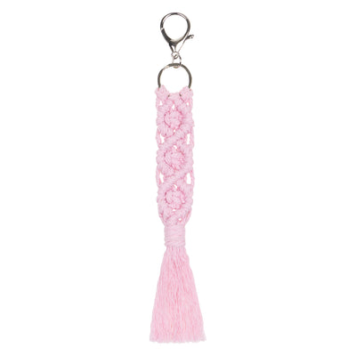 Anhänger Macrame Rosa