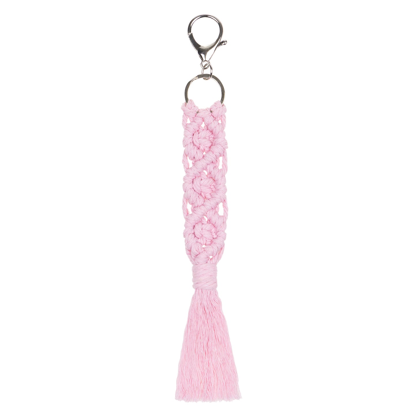 Anhänger Macrame Rosa