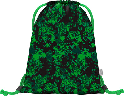 Turnbeutel mit Tasche Minecraft Boom