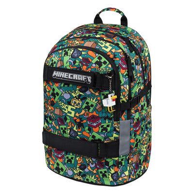 Schulrucksack Skate Minecraft Chaos