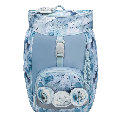 Airy Polar Schulrucksack-Set 5tlg.: Schulrucksack, Federmäppchen, Turnbeutel, Schürze, Brustbeutel