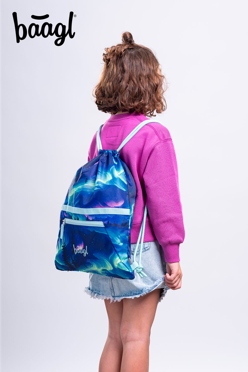 Turnbeutel mit Tasche Aurora