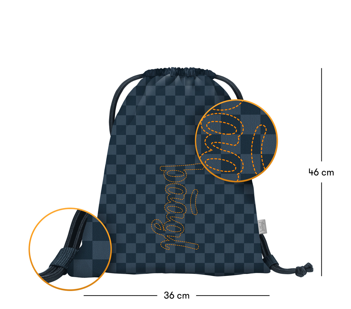Core Ska Blau Schulrucksack-Set 3tlg.: Schulrucksack, Federmäppchen, Turnbeutel