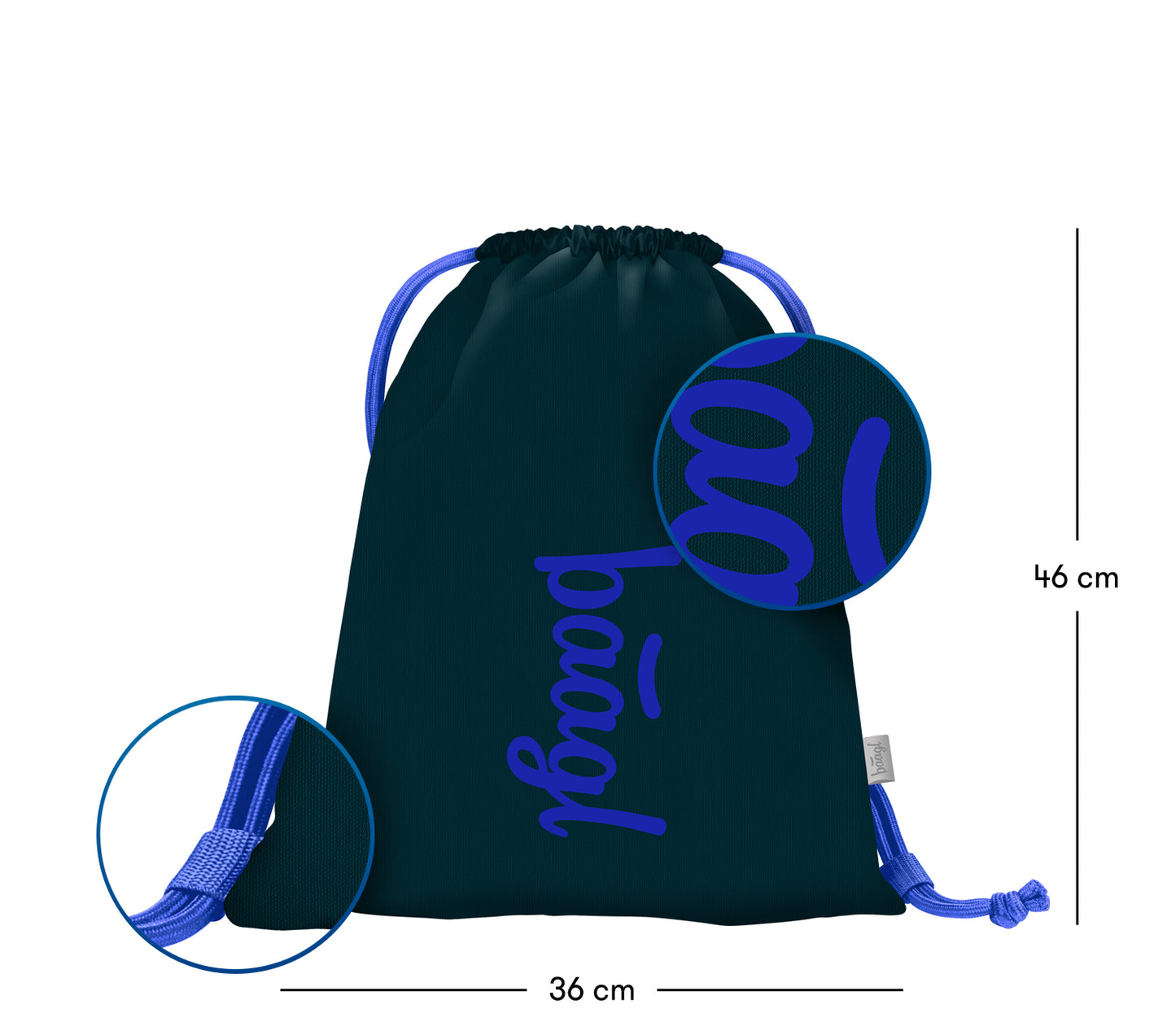 Core Logo Blau Schulrucksack-Set 3tlg.: Schulrucksack, Federmäppchen, Turnbeutel