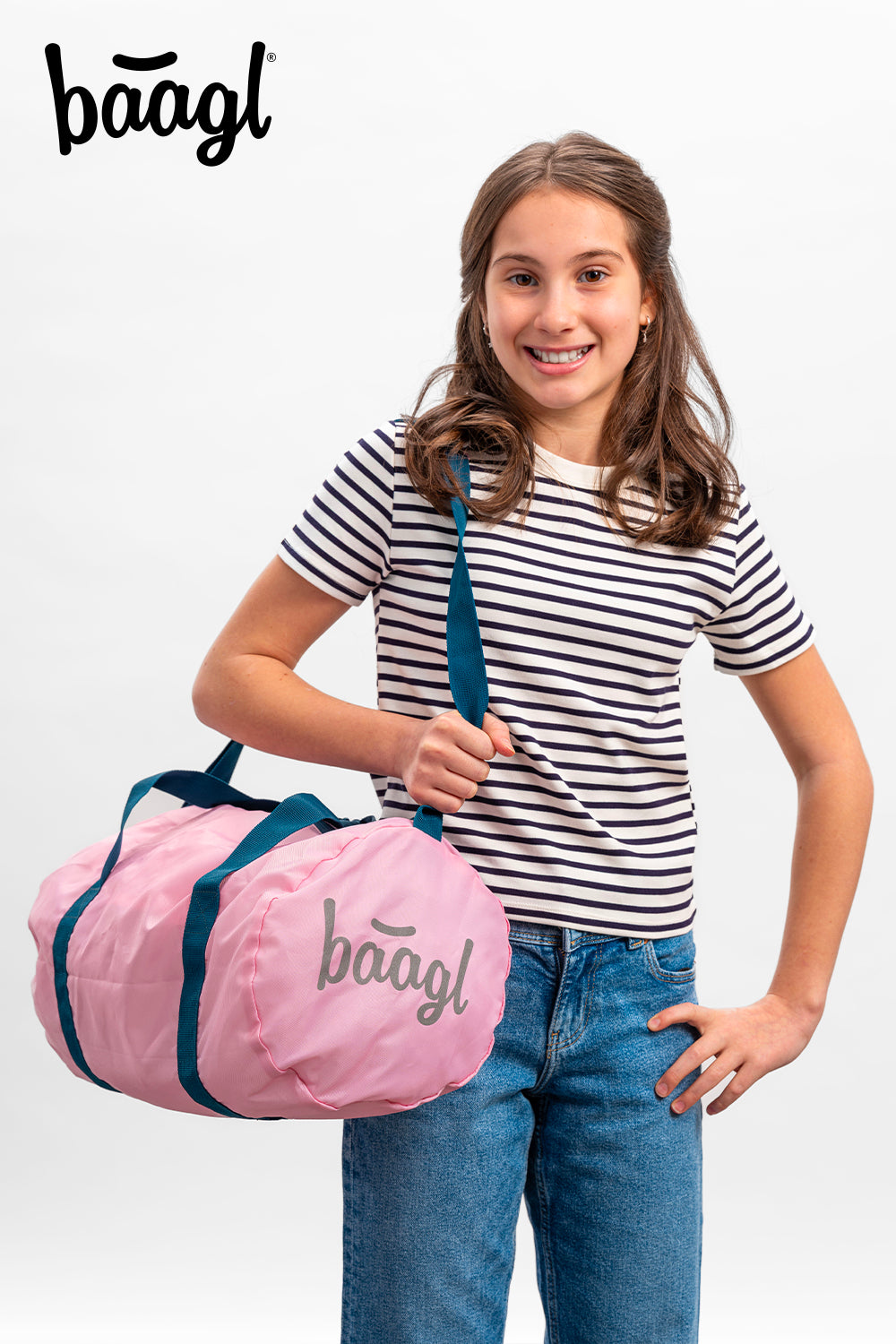 Faltbare Sporttasche Hoop Rose