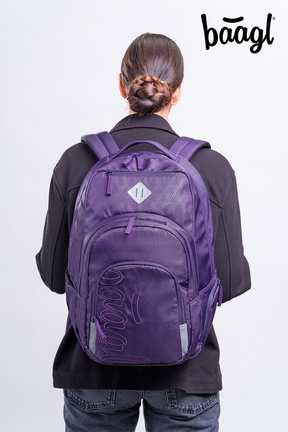 Schulrucksack Coolmate Plum
