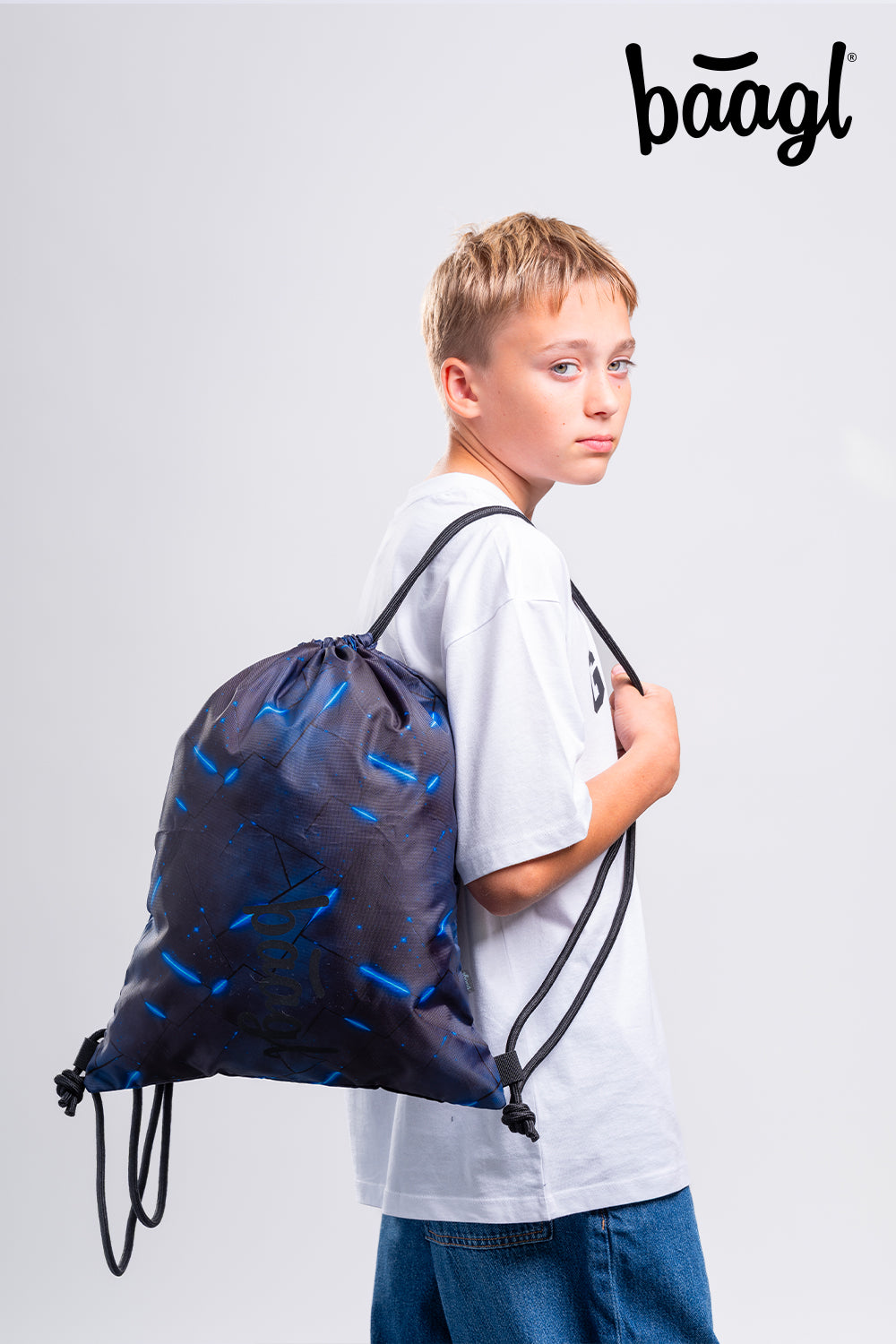 Cubic Flash Schulrucksack-Set 3tlg.: Schulrucksack, Federmäppchen, Turnbeutel