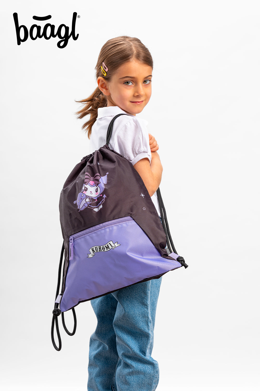 Turnbeutel mit Tasche Kuromi Fortune Dream
