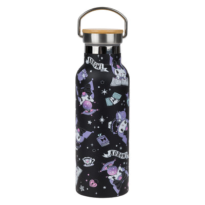 Thermoflasche mit Bambusdeckel Kuromi Fortune Dream, 500 ml