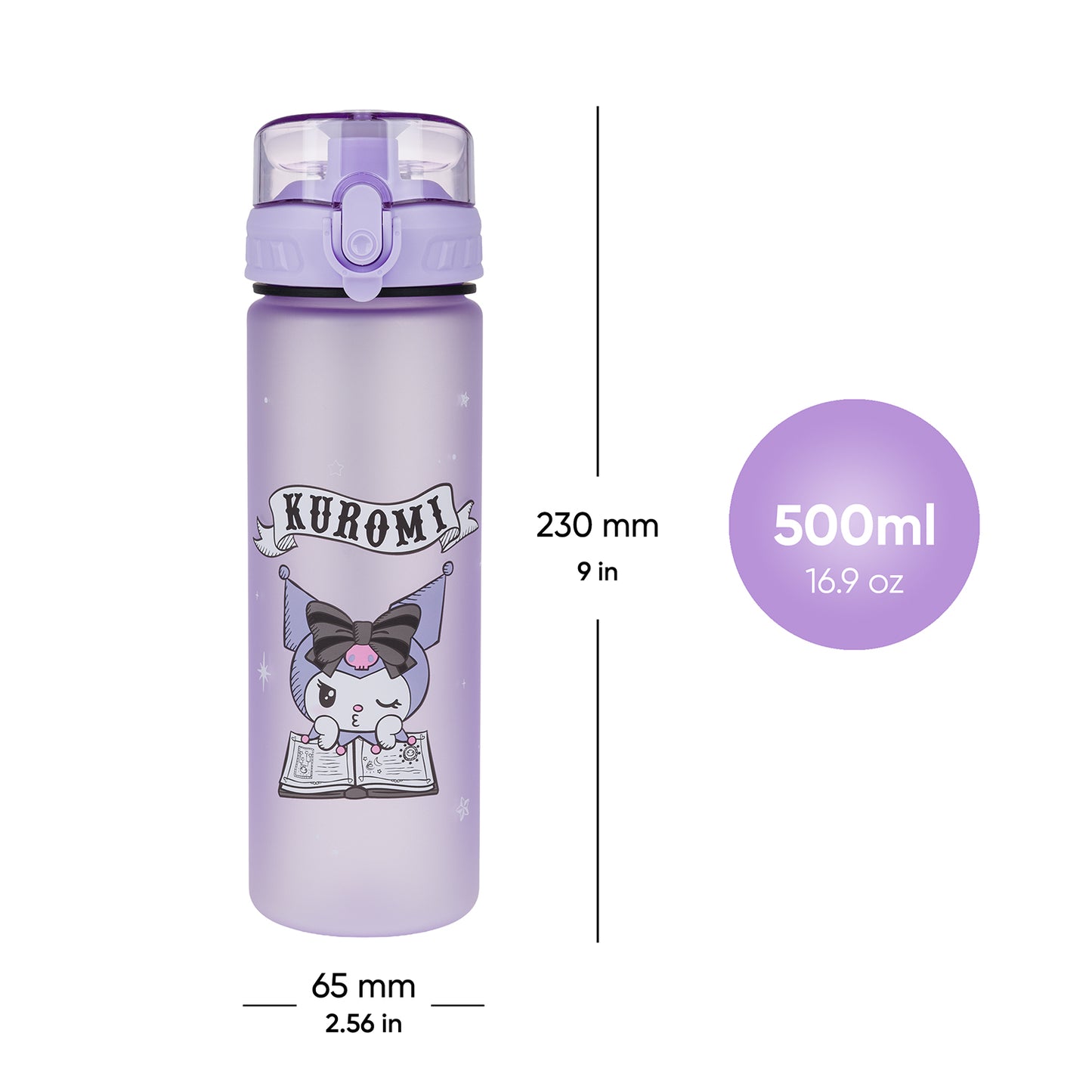 Trinkflasche Tritan Kuromi Fortune Dream, 500 ml