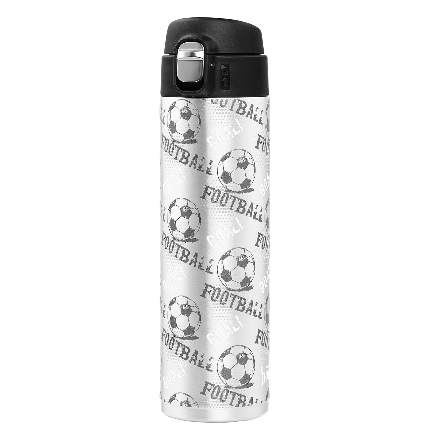 Ersatzdeckel für BAAGL Thermoflasche mit Druckknopf, schwarz