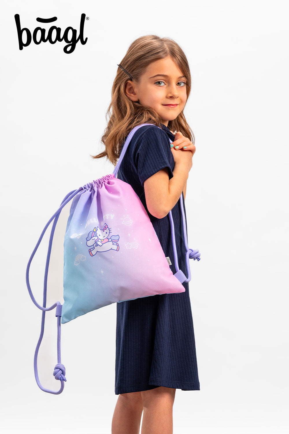 Vorschul-Turnbeutel Hello Kitty Unicorn