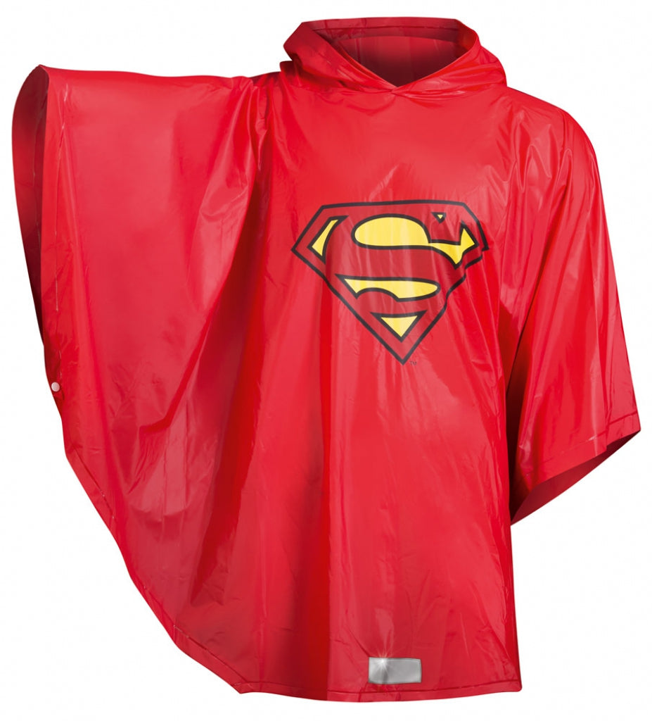 Schulrucksack mit Poncho Superman POP