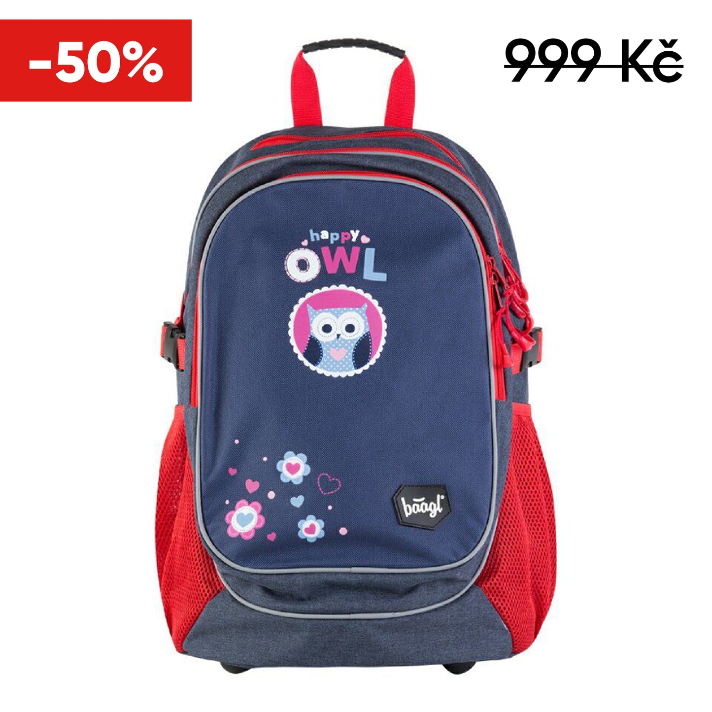 Schulrucksack Eulen