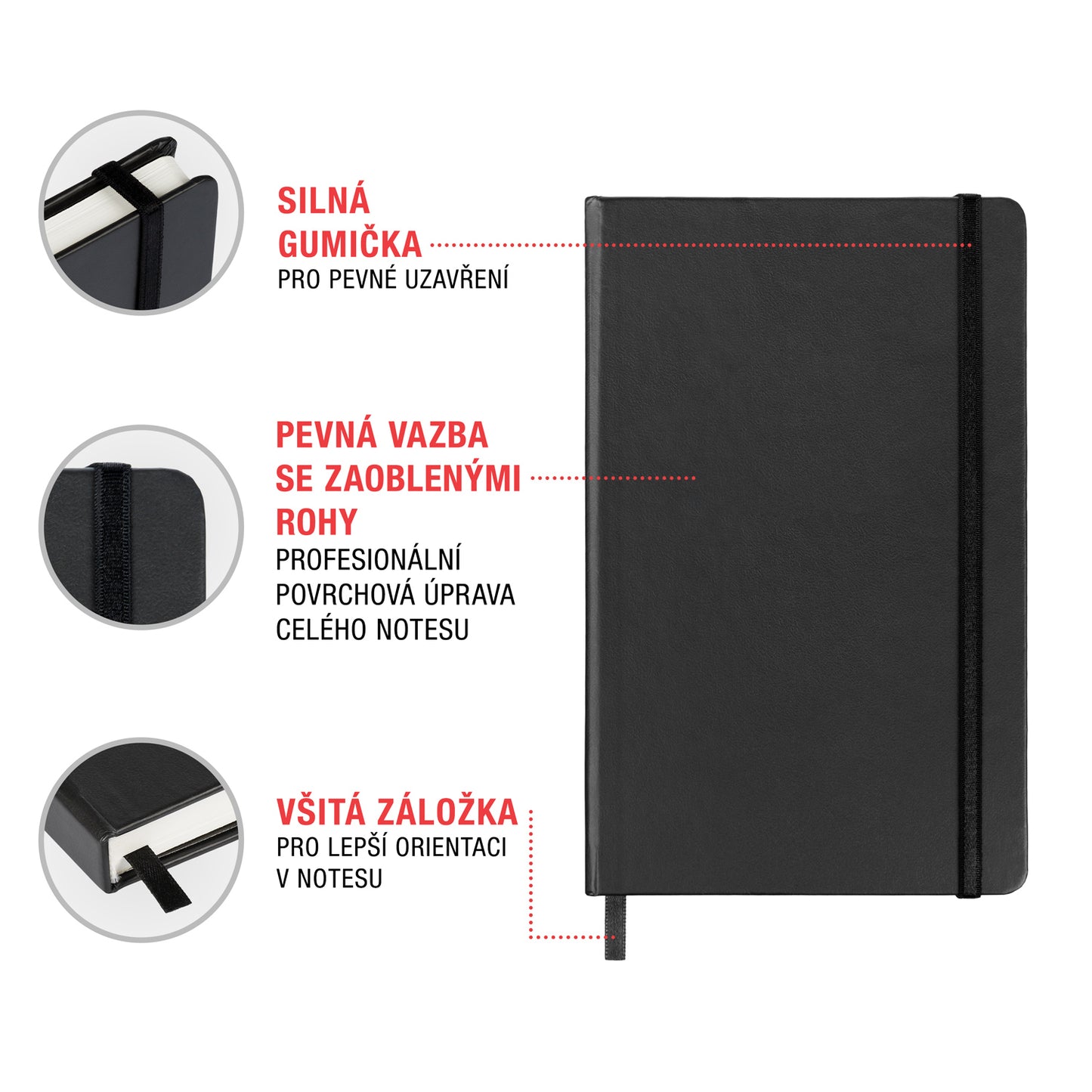 Notizbuch Herz - Andrea Katonová, liniert, 11 x 16 cm