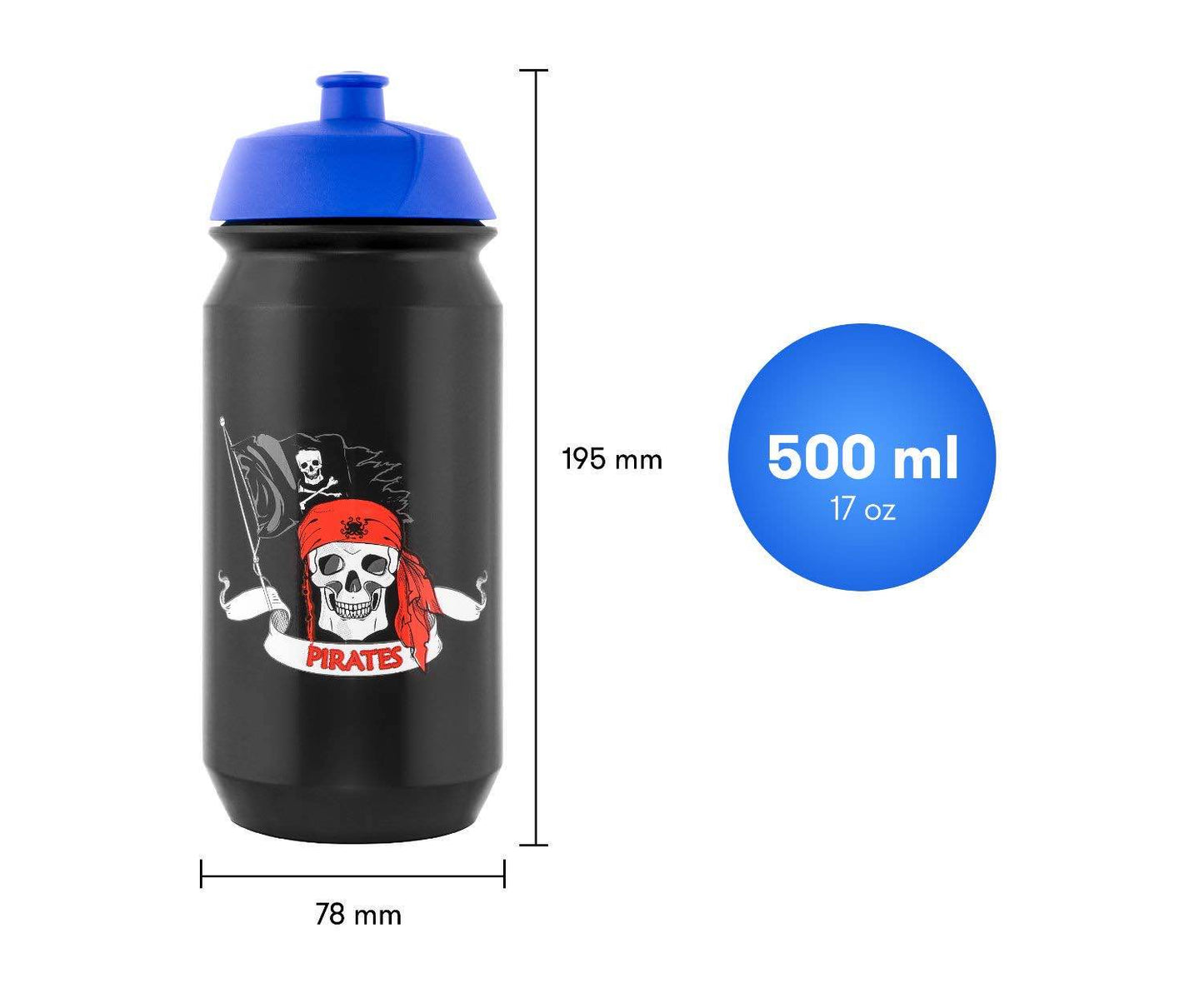 Trinkflasche Piraten