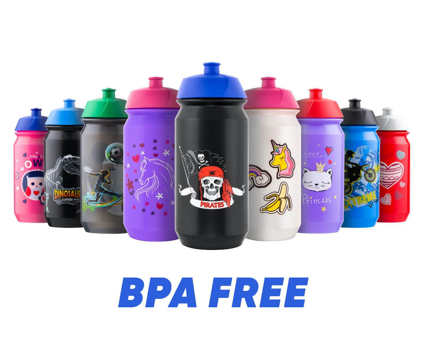 Trinkflasche Piraten