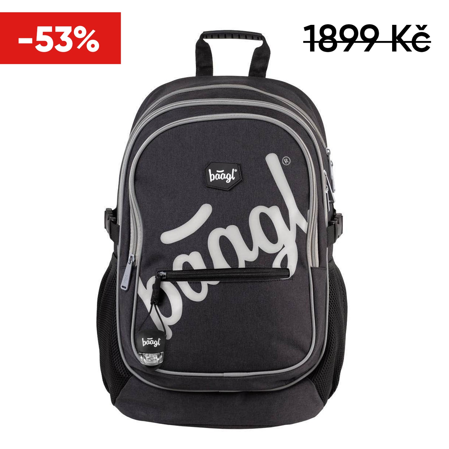 Schulrucksack Core Logo Reflex