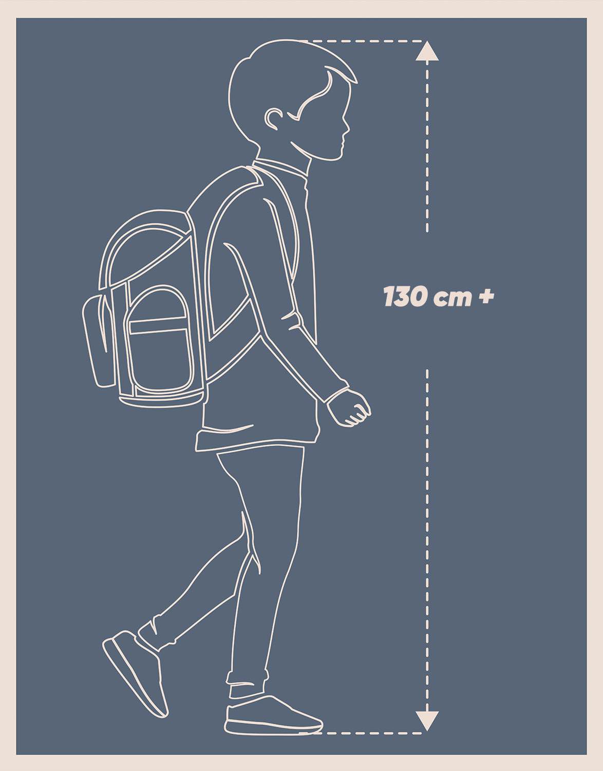 Schulrucksack Skate Black