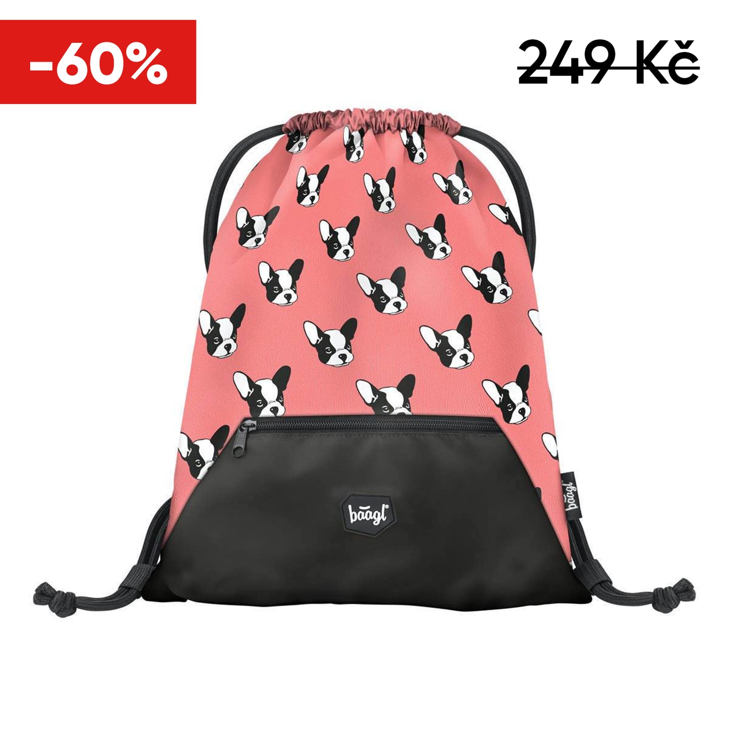 Turnbeutel mit Tasche Doggie