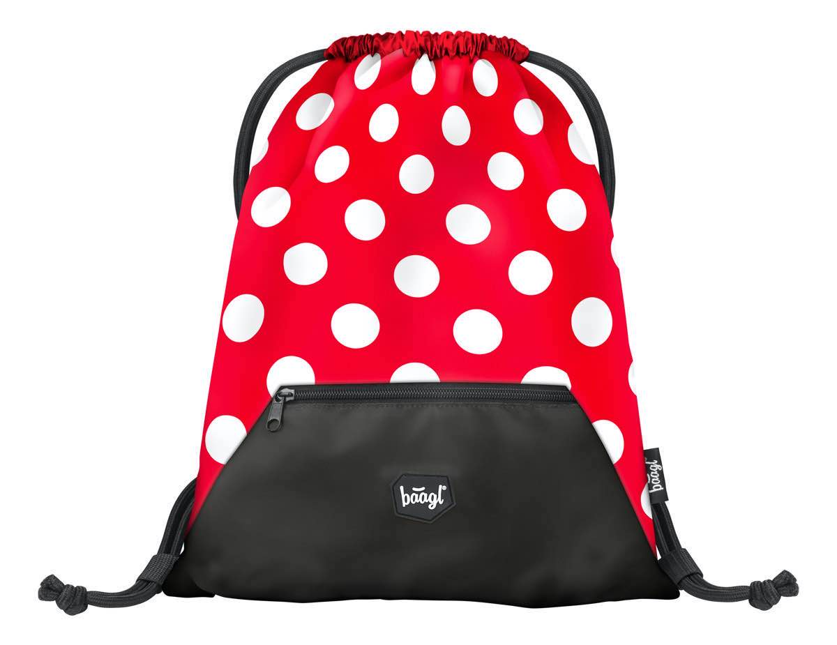Turnbeutel mit Tasche Dots