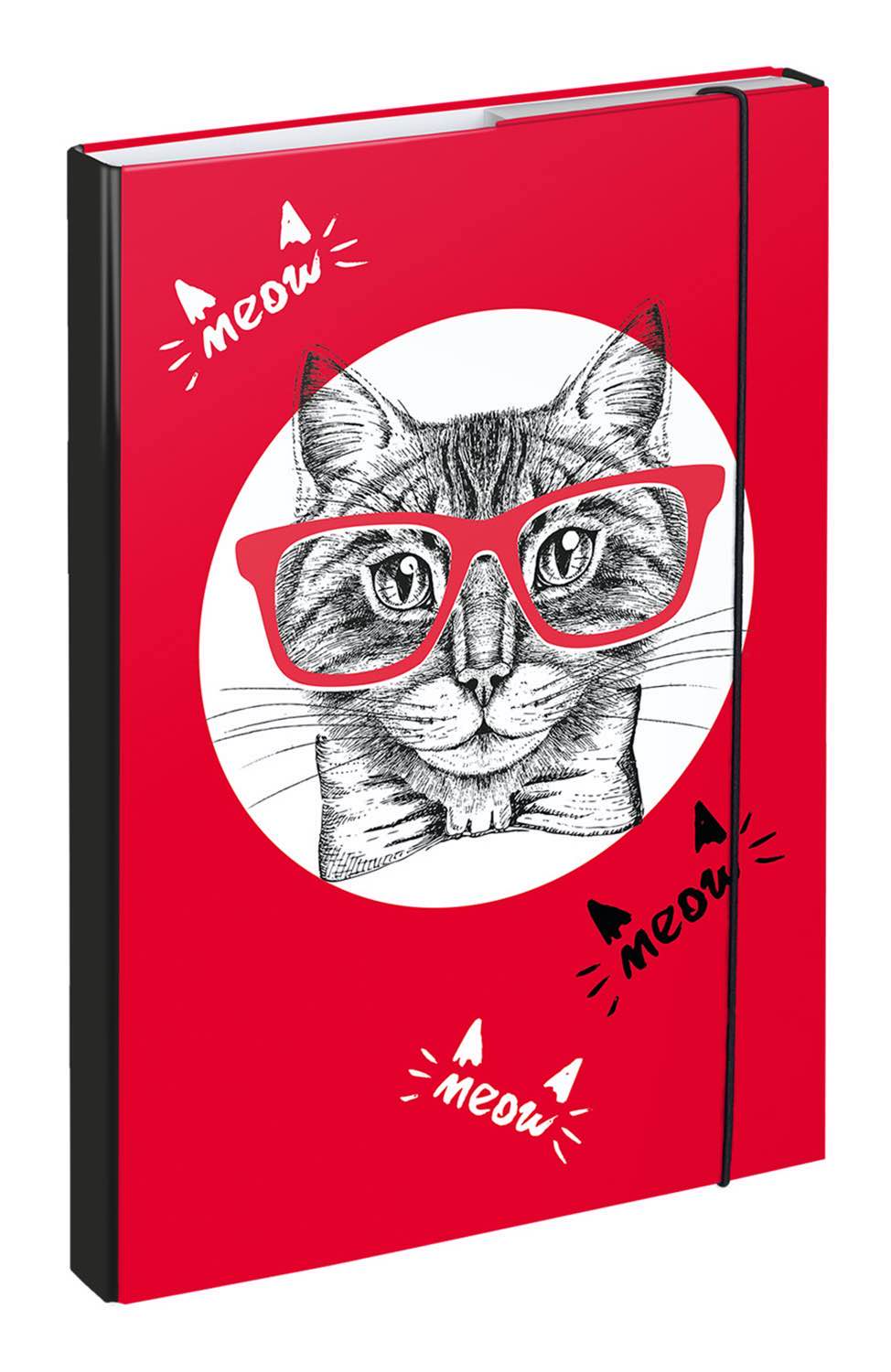Heftmappe A4 Katze