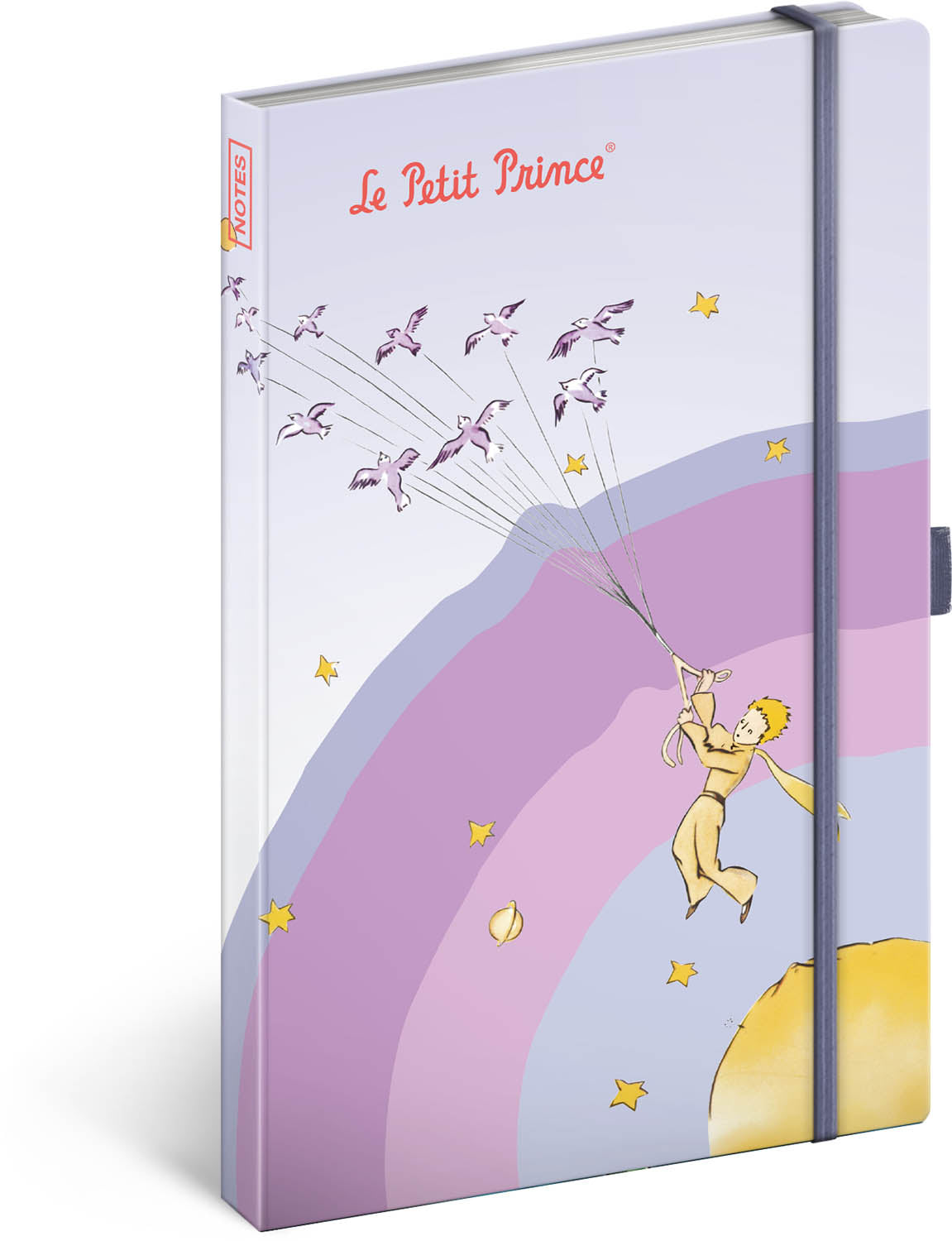 Notizbuch Der kleine Prinz - Mein Planet, liniert, 13 x 21 cm