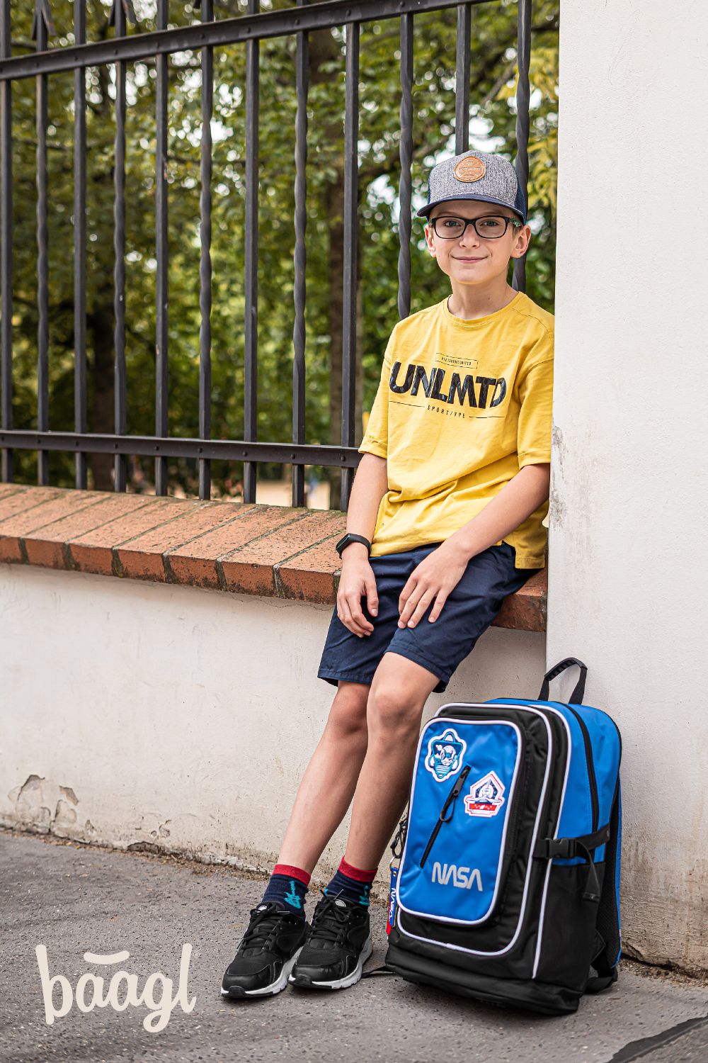 Schulrucksack Cubic NASA