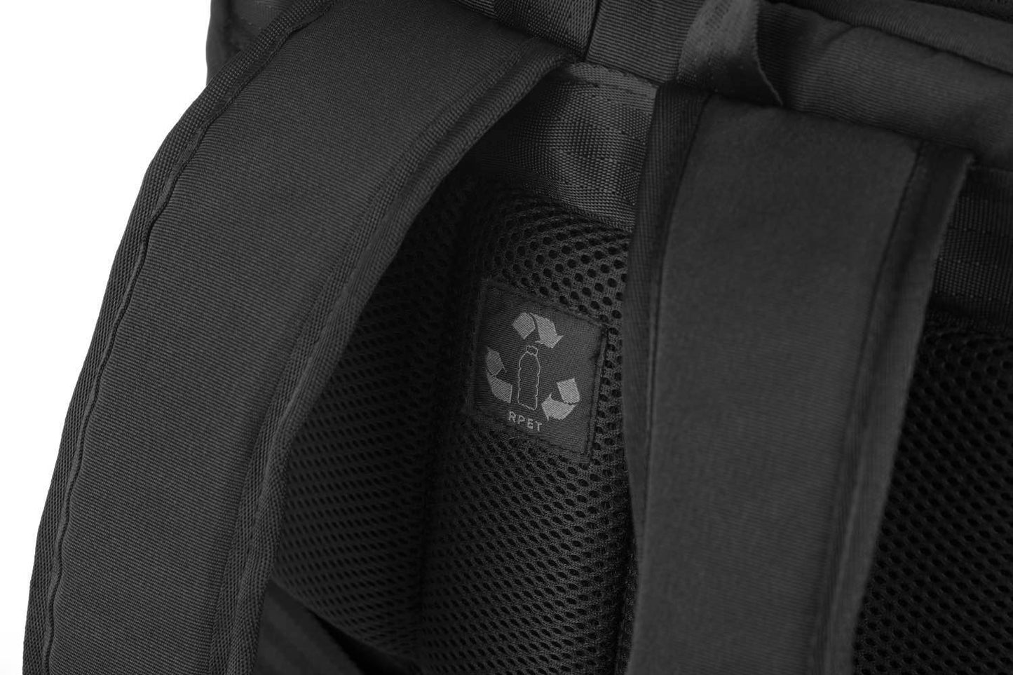 Cityrucksack RPET Schwarz