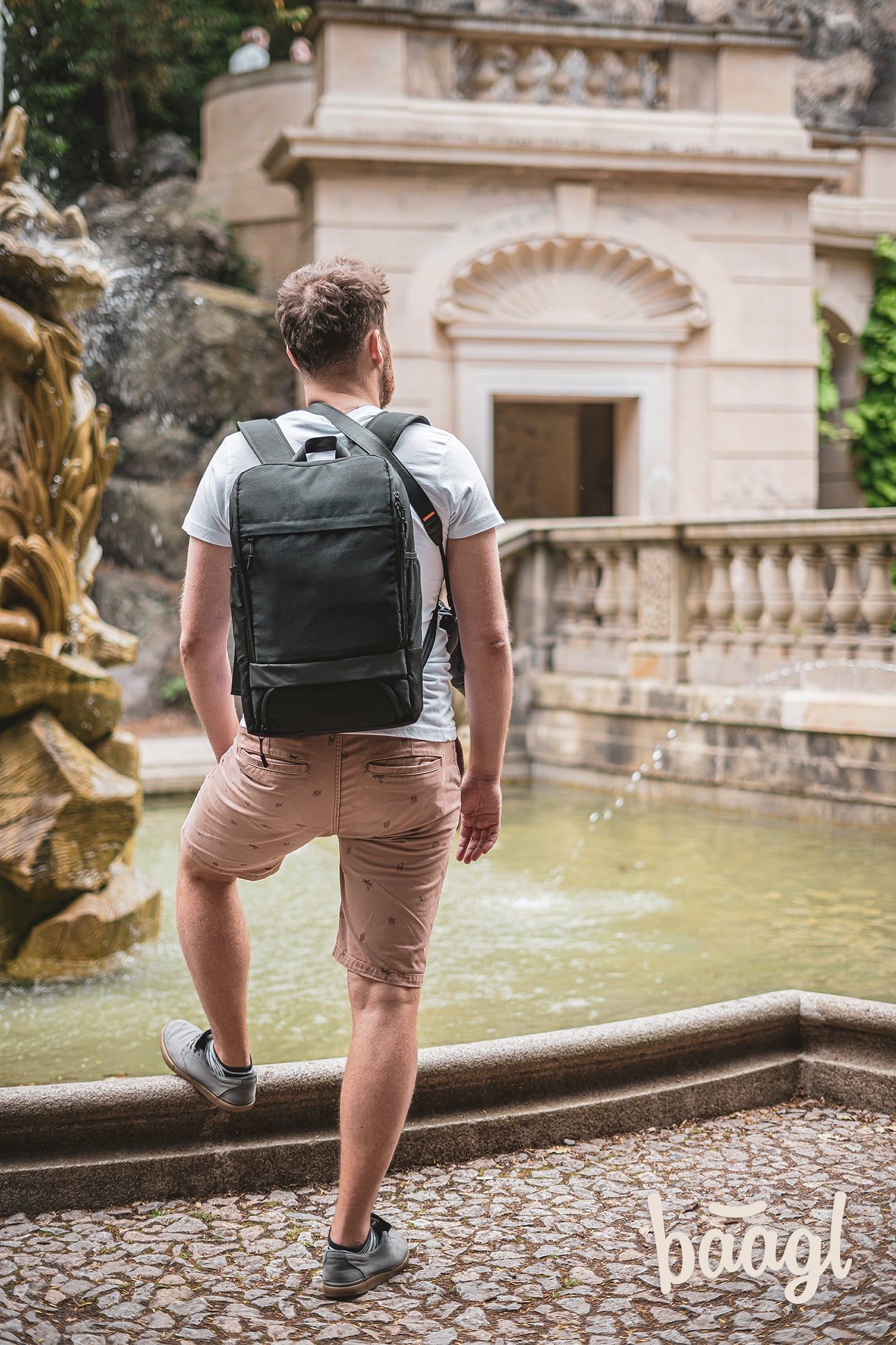 Cityrucksack RPET Schwarz