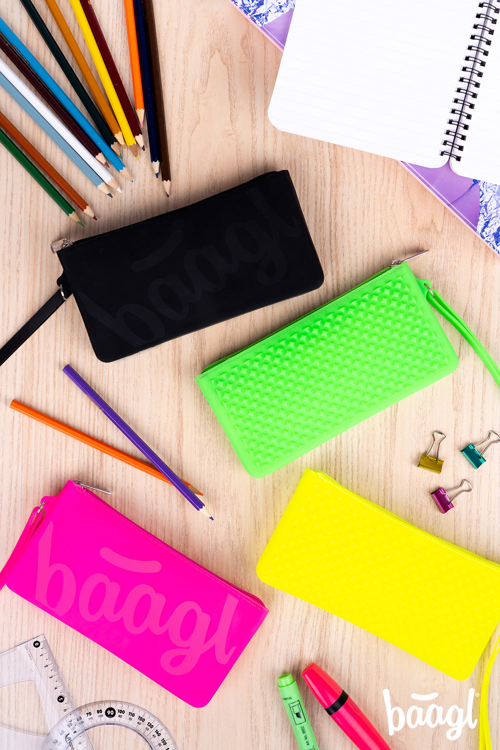 Etui Silikone Neon Grün
