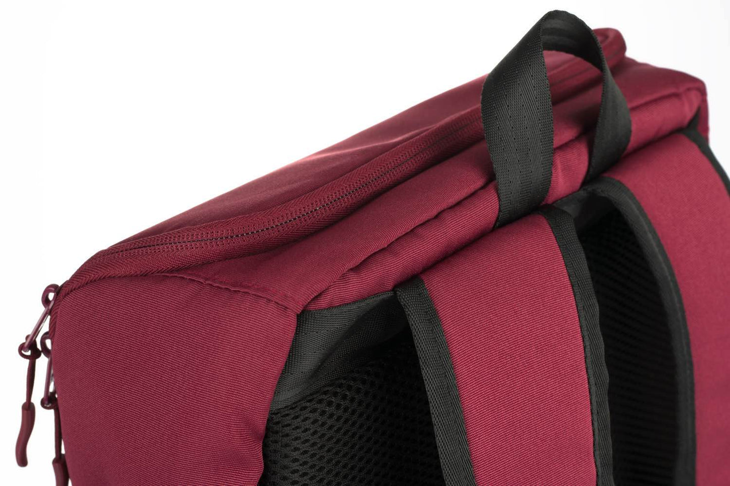 Cityrucksack RPET Bordeauxrot