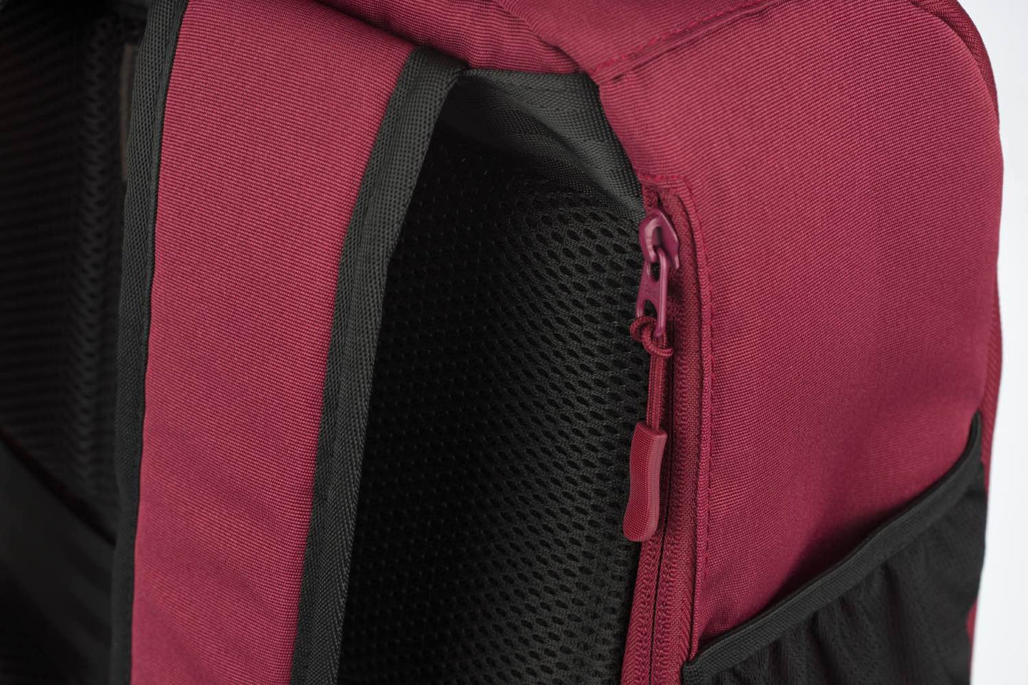 Cityrucksack RPET Bordeauxrot